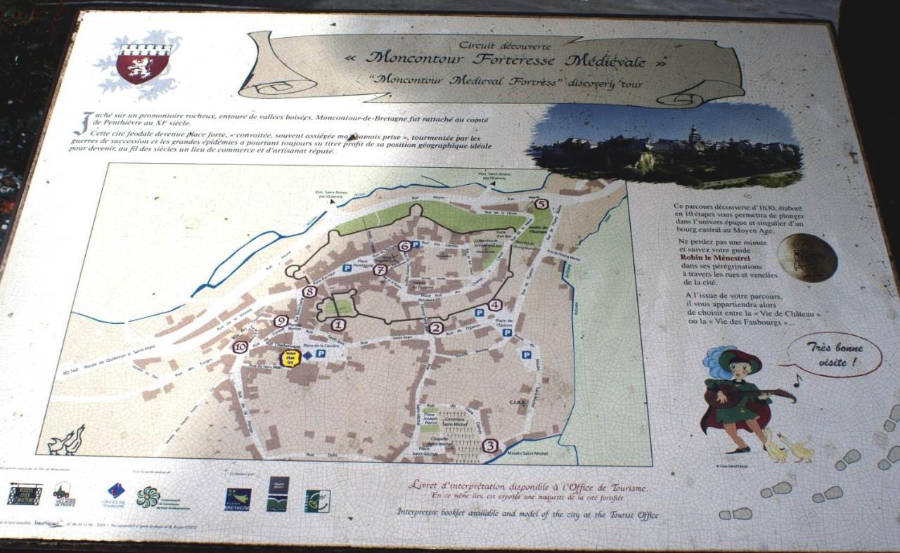 Gite Charbonnerie Moncontour  Bagian luar foto